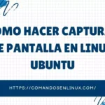 Como hacer capturas de pantalla en linux ubuntu