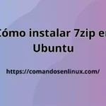 Cómo instalar 7zip en Ubuntu